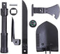 Multi Purpose Camp Tool W/Shovel, Saw, Pick, Hatchet, Hammer & Compass - BuzzMart