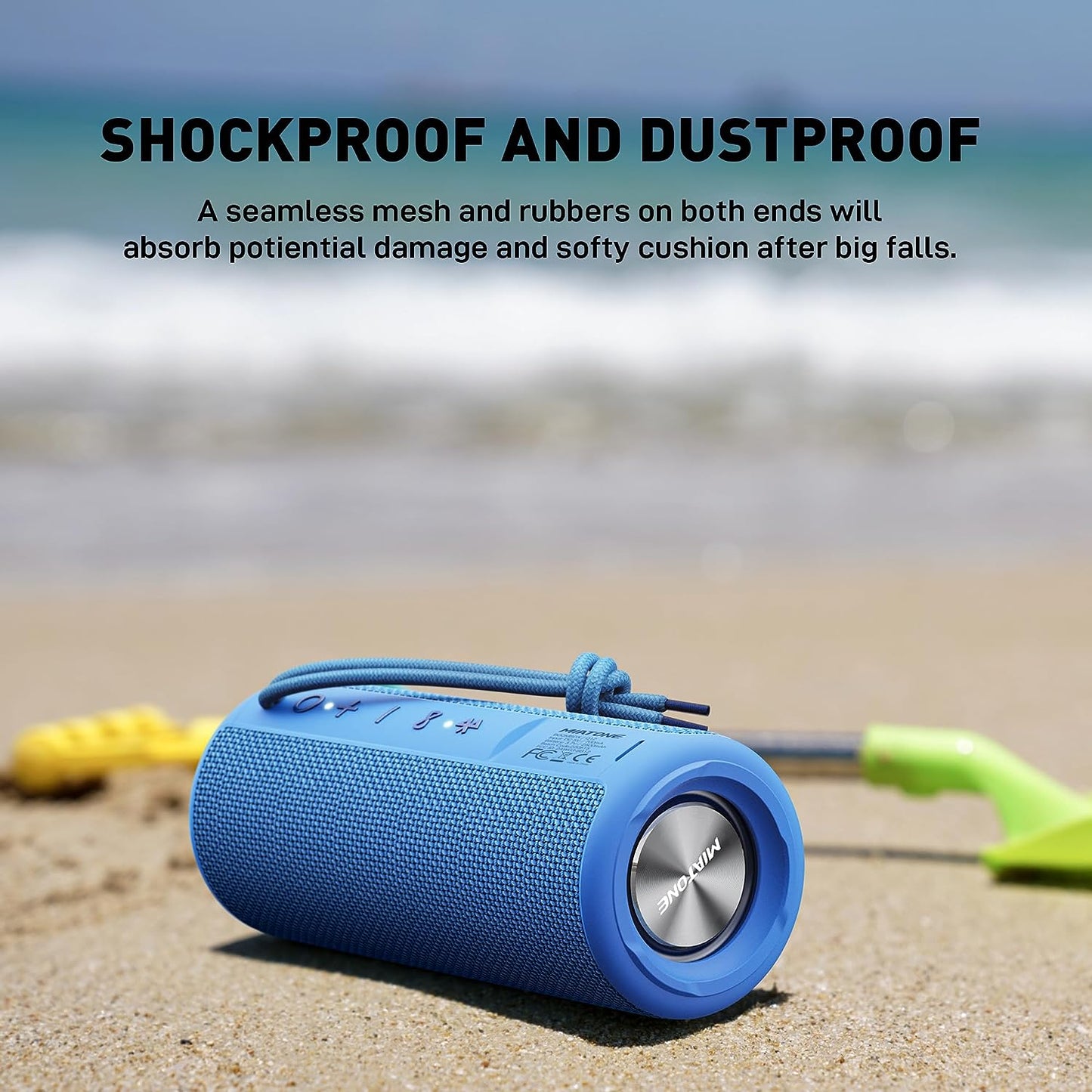 Outdoor Portable Bluetooth Speakers Wireless Speaker Waterproof - BuzzMart