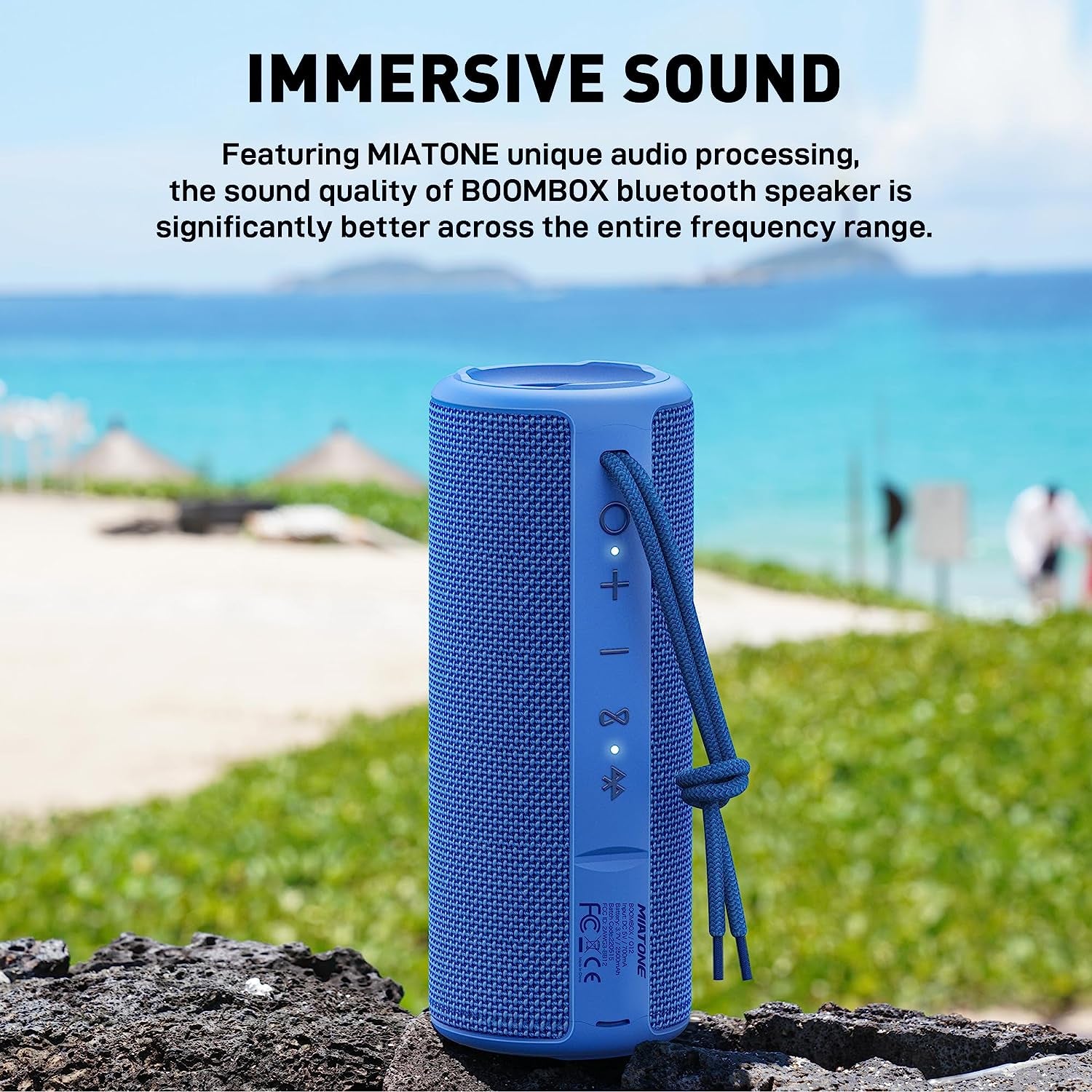 Outdoor Portable Bluetooth Speakers Wireless Speaker Waterproof - BuzzMart