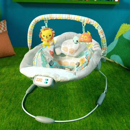 Whimsical Wild Vibrating Baby Bouncer Seat and Rocker - BuzzMart