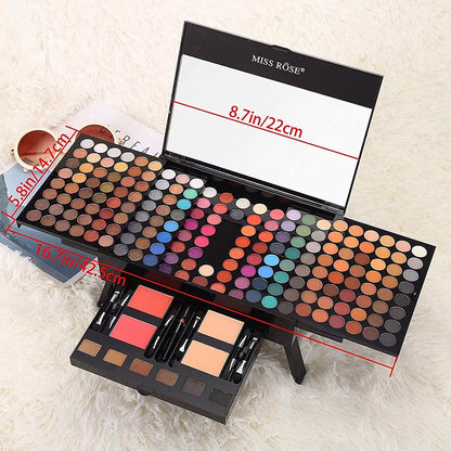 190-Color Professional Makeup Kit - Complete All-in-One Set for Women & Beginners - BuzzMart