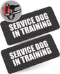 “Do Not Pet” Patch - Attachable Hook-Backed Patches for Dog Vest, Harness, or Collar - BuzzMart