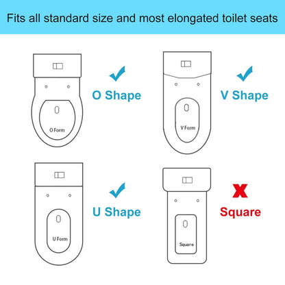 Toddlers Potty Training Toilet Seat Boys Girls, Kids Potty Training Seat Step Stool Ladder, Potty Chair (Gray/White) - BuzzMart