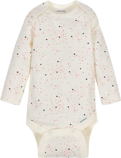 Unisex-Baby 6-Pack Long Sleeve Bodysuits - BuzzMart