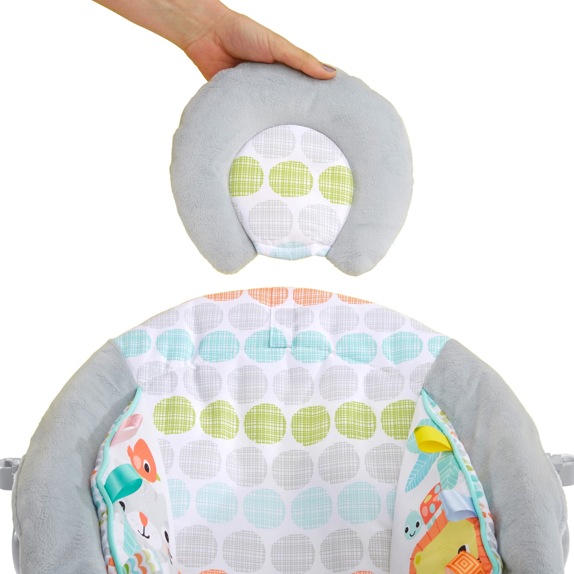 Whimsical Wild Vibrating Baby Bouncer Seat and Rocker - BuzzMart