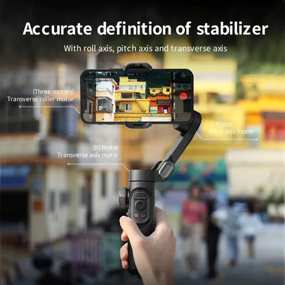 3-Axis Handheld Gimbal Stabilizer Smart XE for Smartphone for iPhone/Android AI Face Tracking TikTok Vlog