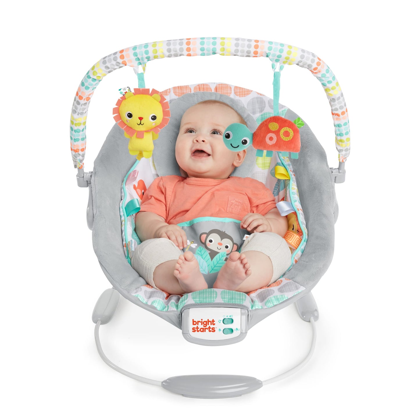 Whimsical Wild Vibrating Baby Bouncer Seat and Rocker - BuzzMart