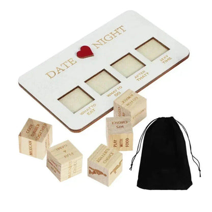 Date Night Dice - After Dark Edition: Fun Wooden Dice Game for Couples - BuzzMart