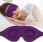 3D Contoured Sleep Mask for Side Sleepers - 100% Light Blocking, Adjustable Strap, Luxury Eye Mask for Travel, Nap, and Meditation - BuzzMart