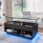 Lift Top Coffee Table with Hidden Compartment - BuzzMart