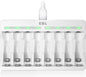 Rechargeable AA Batteries 2800Mah (4 Pack) and AAA Ni-Mh Rechargeable Batteries 1100Mah (4 Pack) with 8-Bay AA AAA Individual Battery Charger