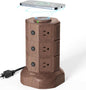 Tower Power Strip with Wireless Charger - BuzzMart