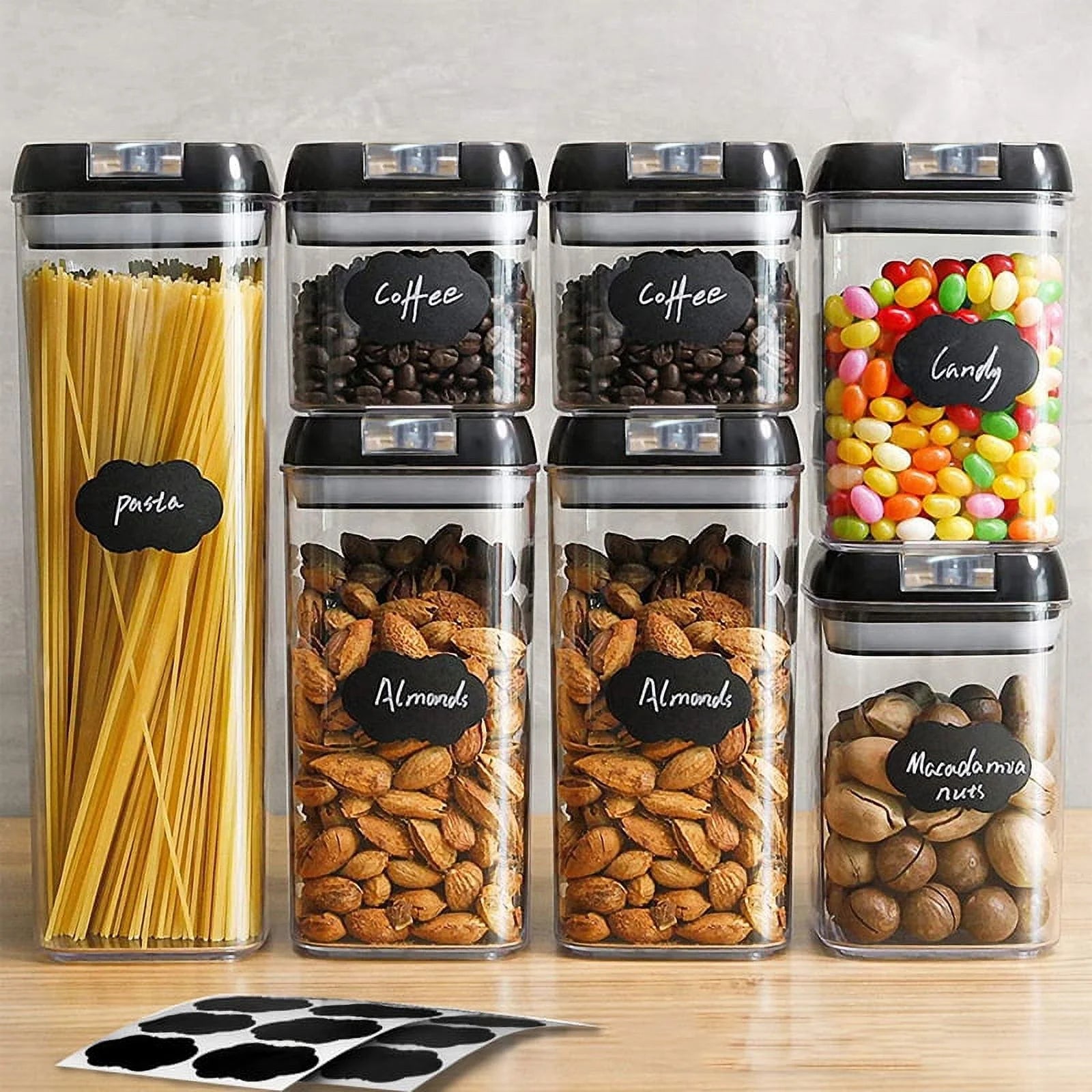 7-Piece Airtight Food Storage Container Set - BuzzMart