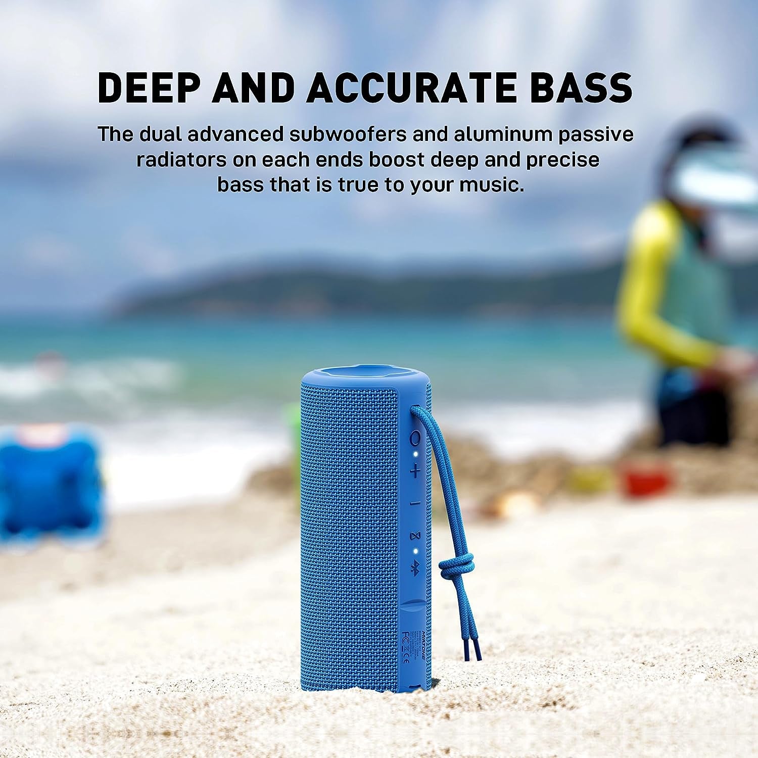 Outdoor Portable Bluetooth Speakers Wireless Speaker Waterproof - BuzzMart